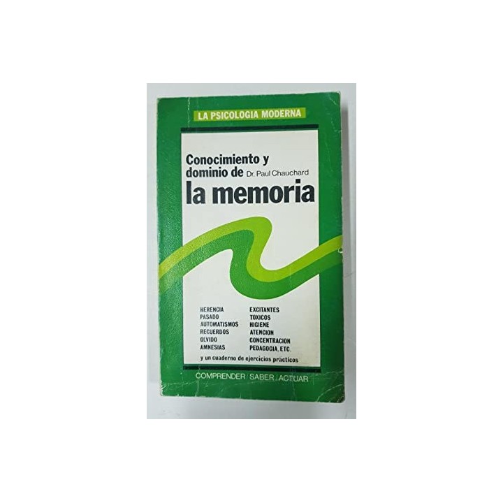 conocimiento y dominio de la memoria